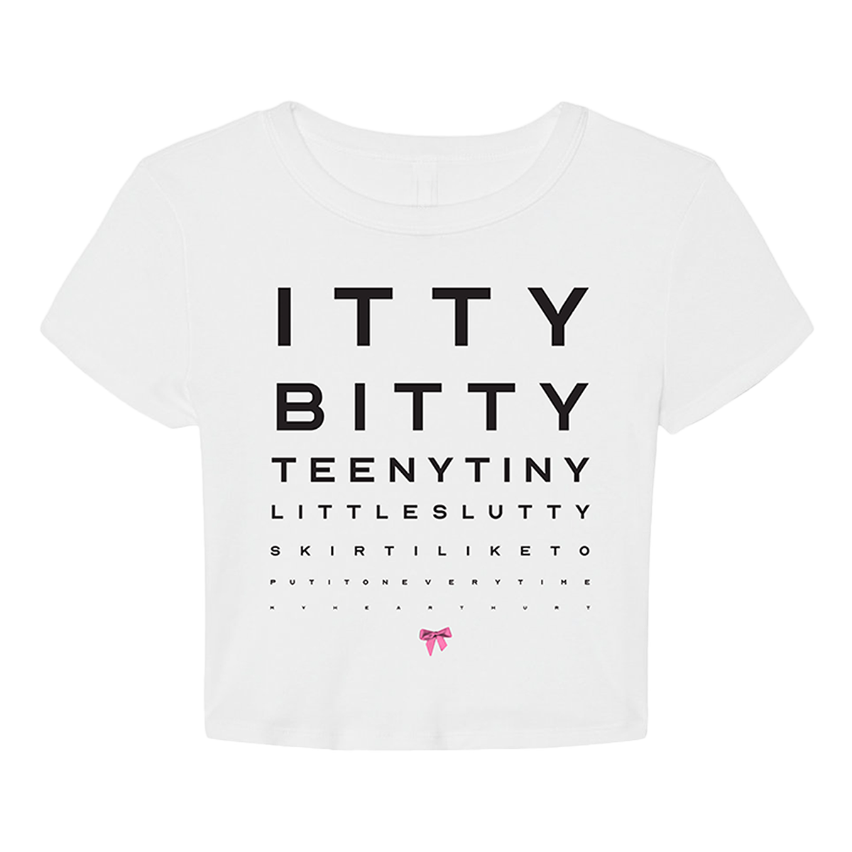 Itty Bitty Eye Test Baby Tee