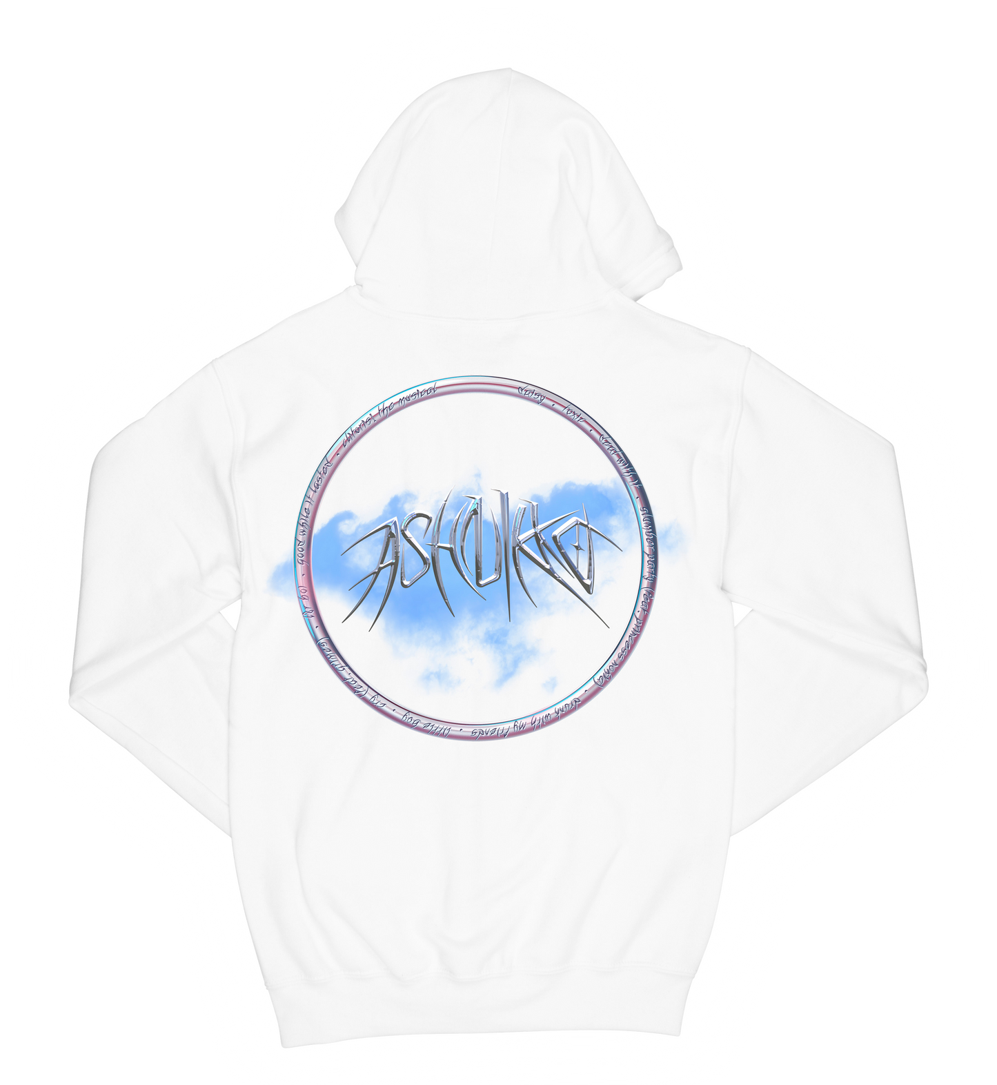 White DEMIDEVIL Hoodie