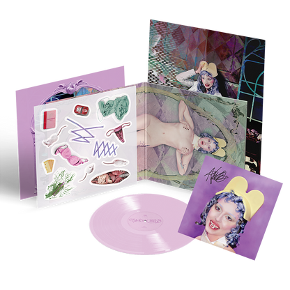 Smoochies Deluxe Vinyl (signed) + Bubble Gum T Shirt Bundle