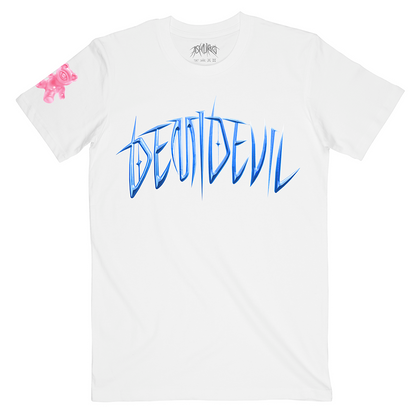 White DEMIDEVIL Tee
